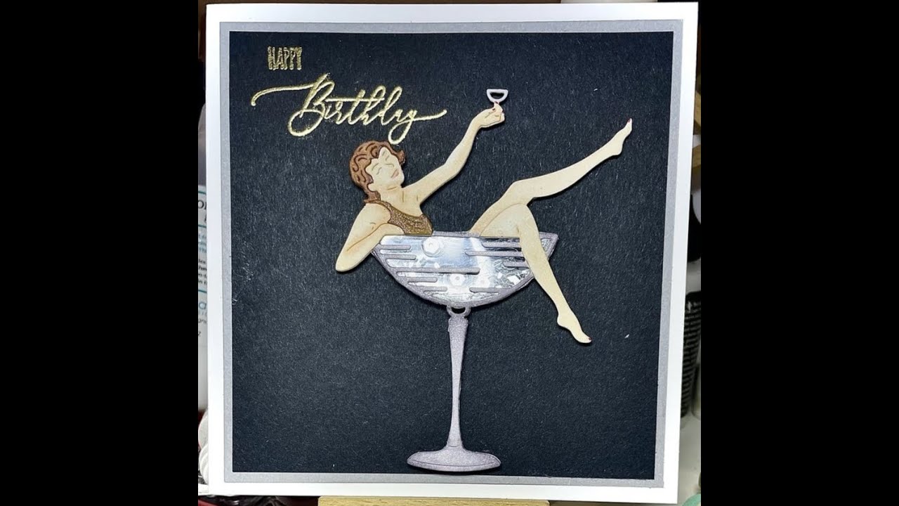 #193 Tattered Lace Cocktail Glass