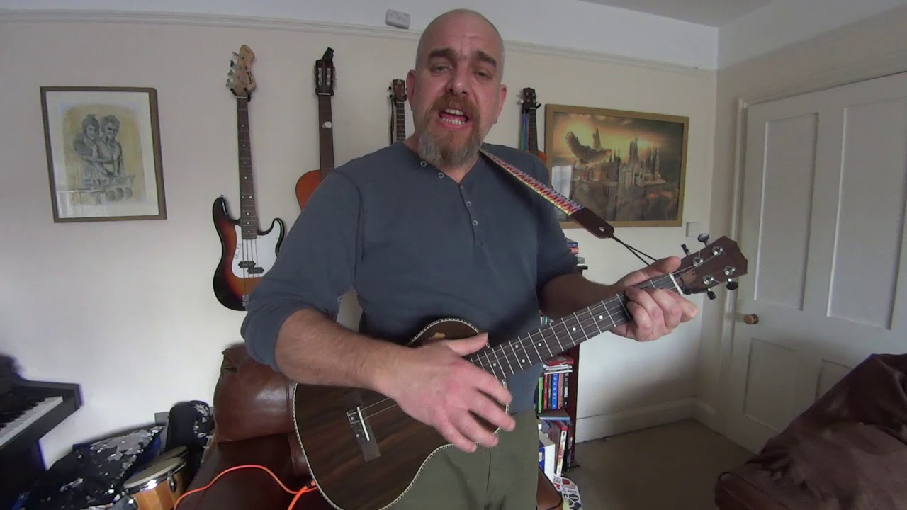 Sound Of Silence Cover Baritone Ukulele