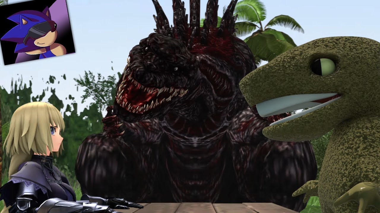 Shin Godzilla and (Toy) Rex [SFM]