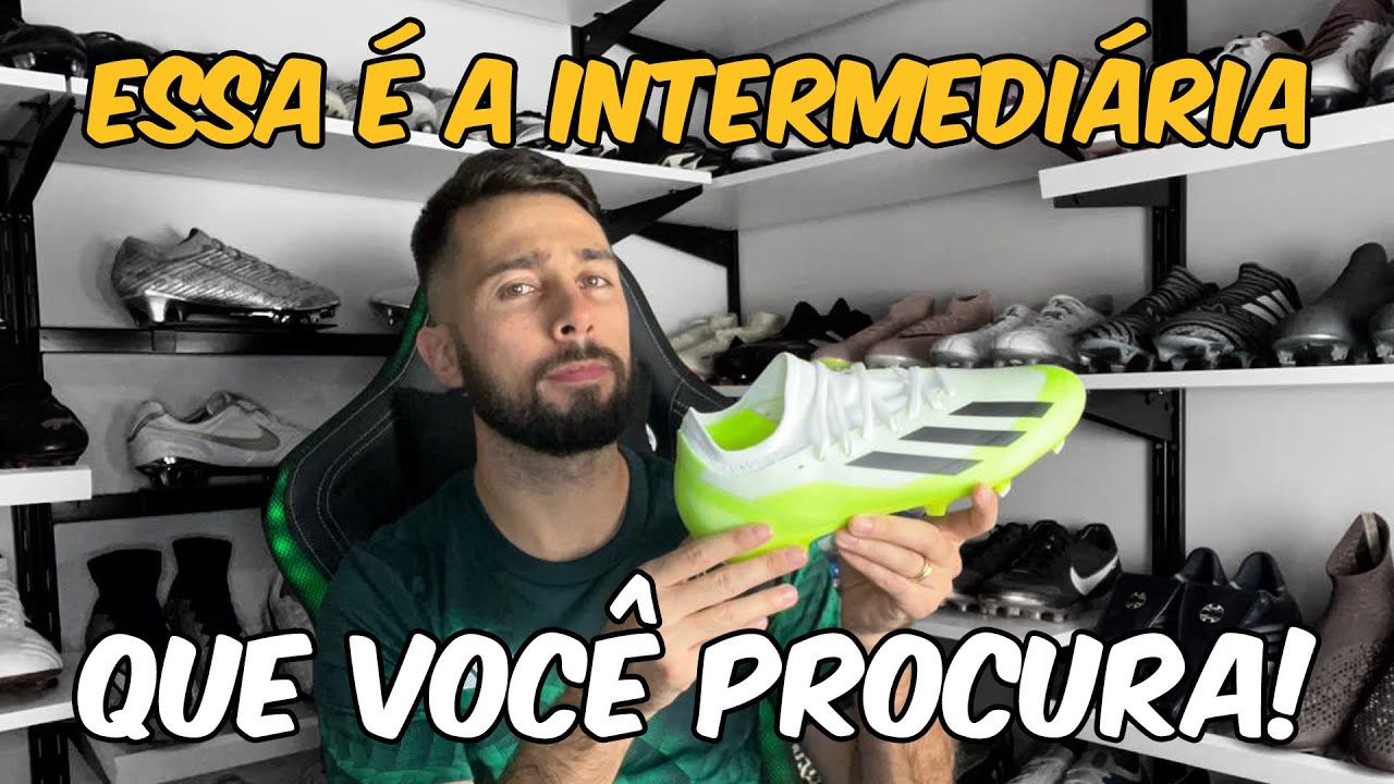 A MELHOR CHUTEIRA INTERMEDIARIA DA ADIDAS? - Analise Adidas X Crazyfast .3 FG