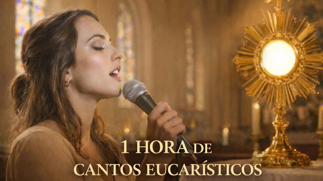 1 HORA DE CANTOS EUCARÍSTICOS 🙏 | Adoración a Jesús Sacramentado | Música Católica 💖Hora Santa