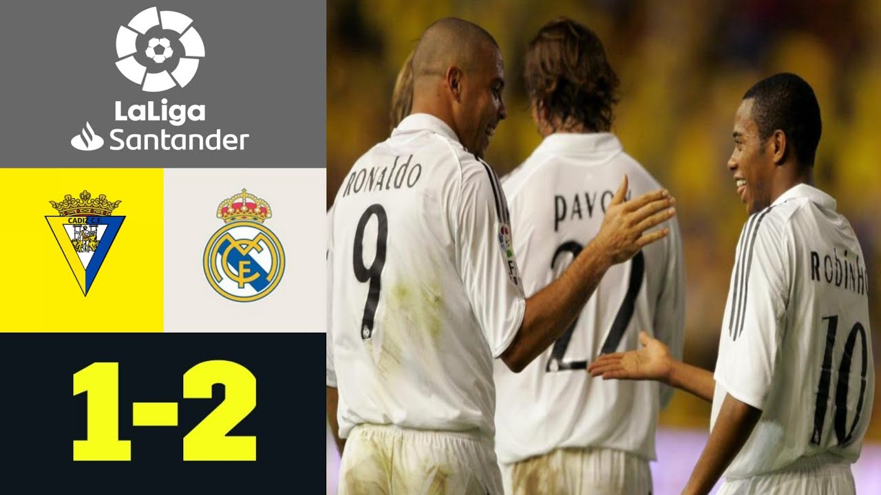 Cadíz 1-2 Real Madrid 2005