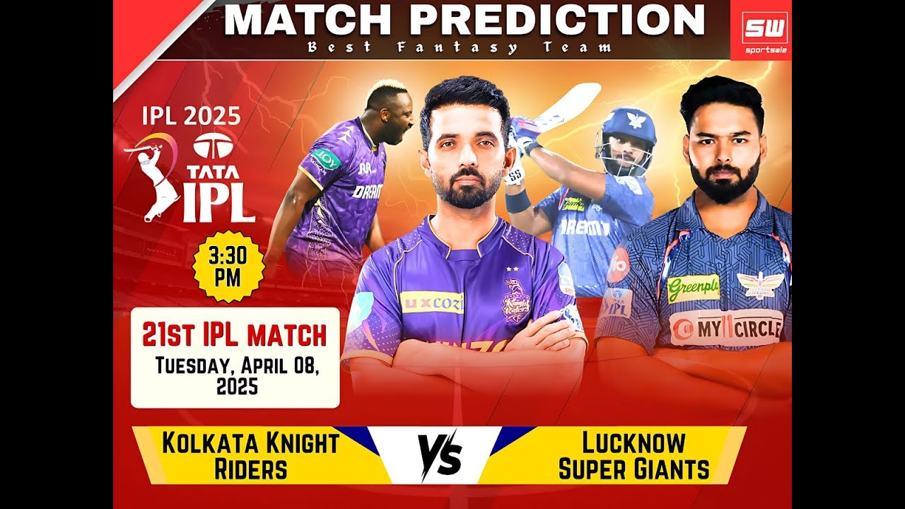 Watch the detailed match analysis of Kolkata Knight Riders vs Lucknow Super Giants, 21st Match