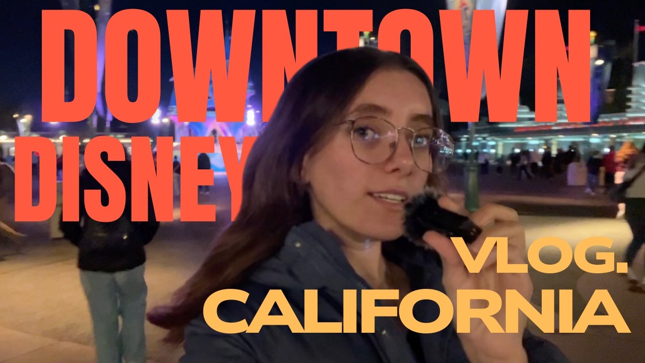 ¿Se puede disfrutar de DISNEY sin entrar al parque? VLOG por DOWNTOWN DISNEY