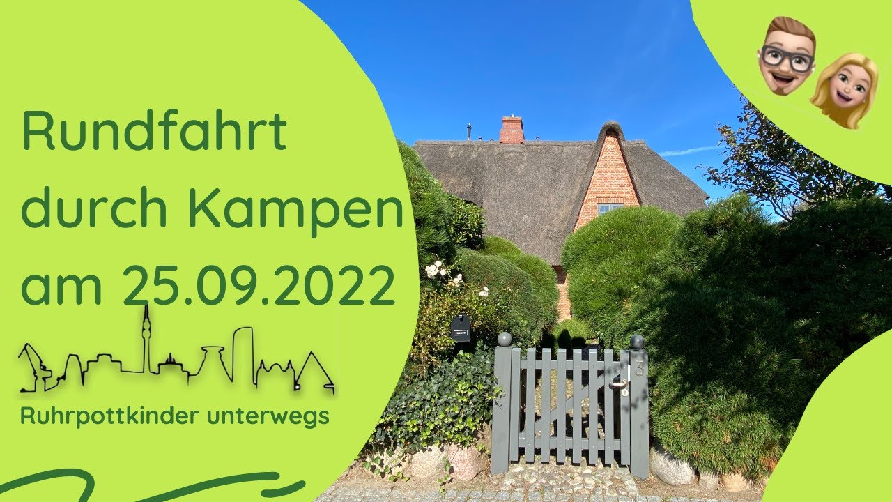 Rundfahrt durch Kampen am 25.09.2022