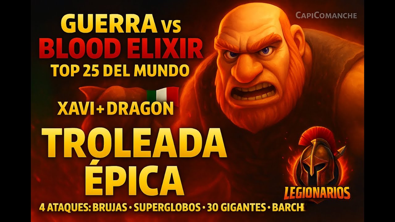 Guerra vs BLOOD ELIXIR (Top 25 mundial): Xavi y Dragon trolean con 4 ataques