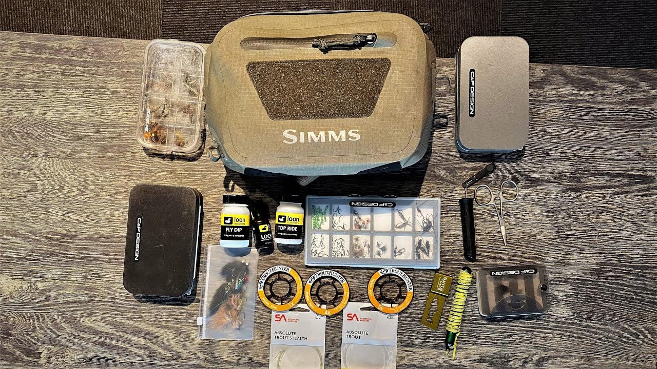 Tips & triks: Hvordan jeg rigger Simms Dry Creek Z Hip Pack.