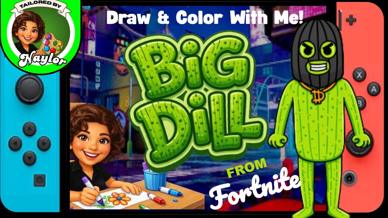 How To Draw Big Dill