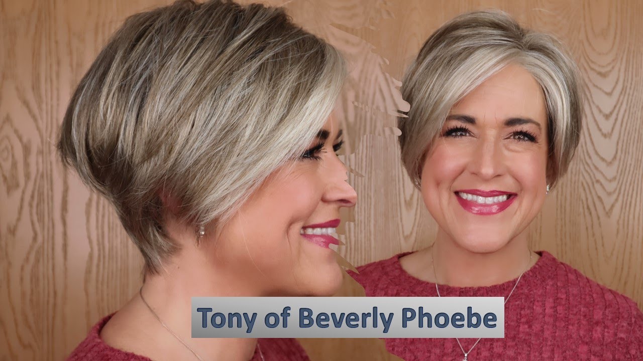Tony of Beverly Phoebe in Silverstone | Short Synthetic Wig Review