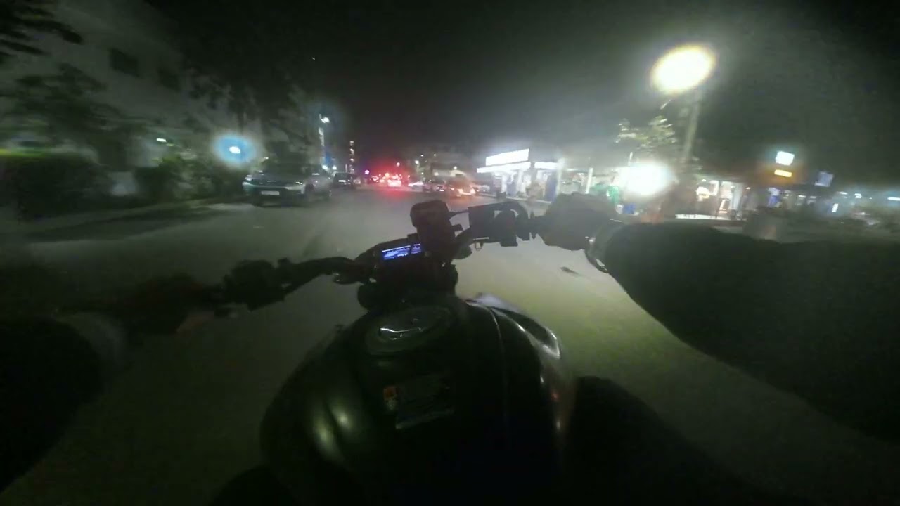Drifting Through the Dark: A Quiet Night Ride (Binaural Audio)