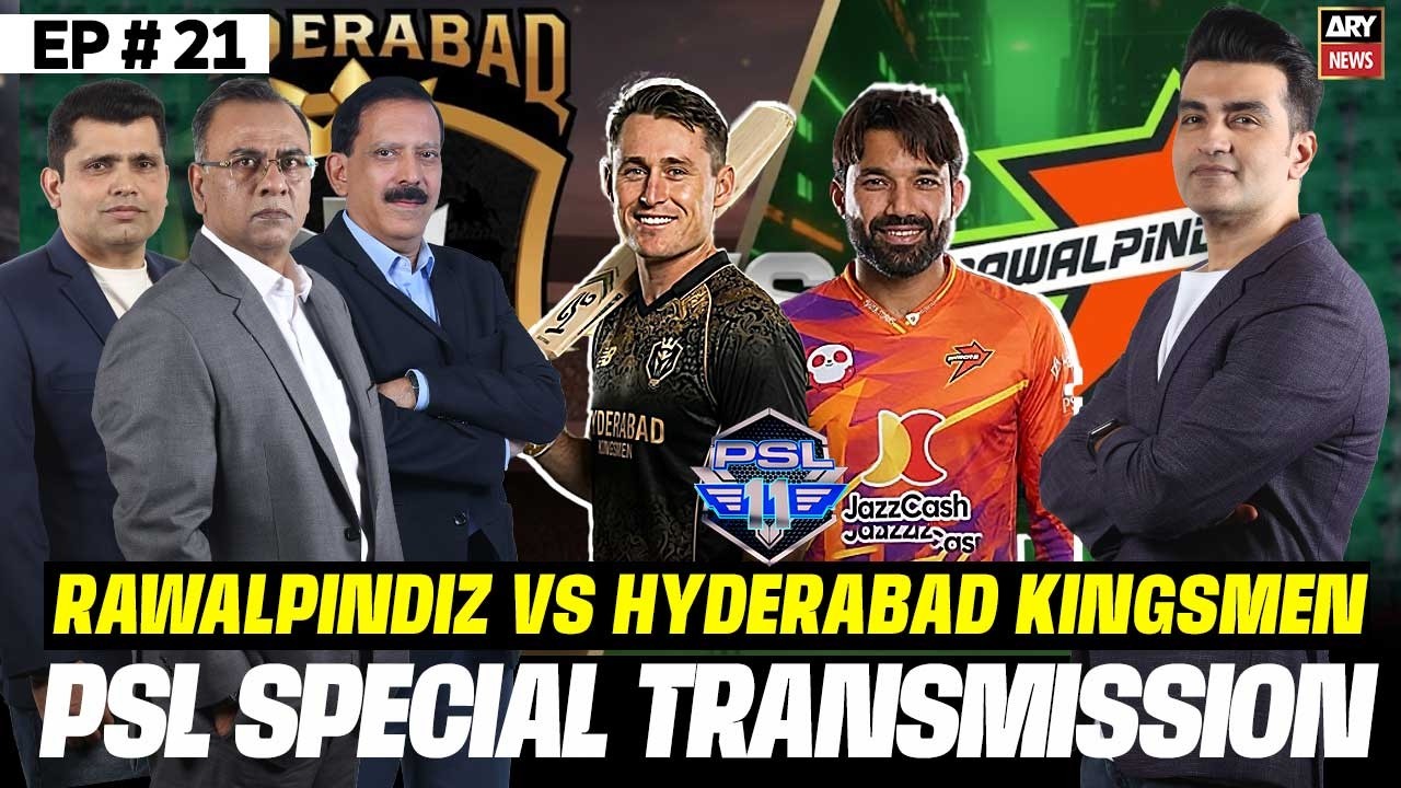 HBL PSL 11: Rawalpindiz vs Hyderabad Kingsmen | Special Transmission | 16th April 26 | ARY News