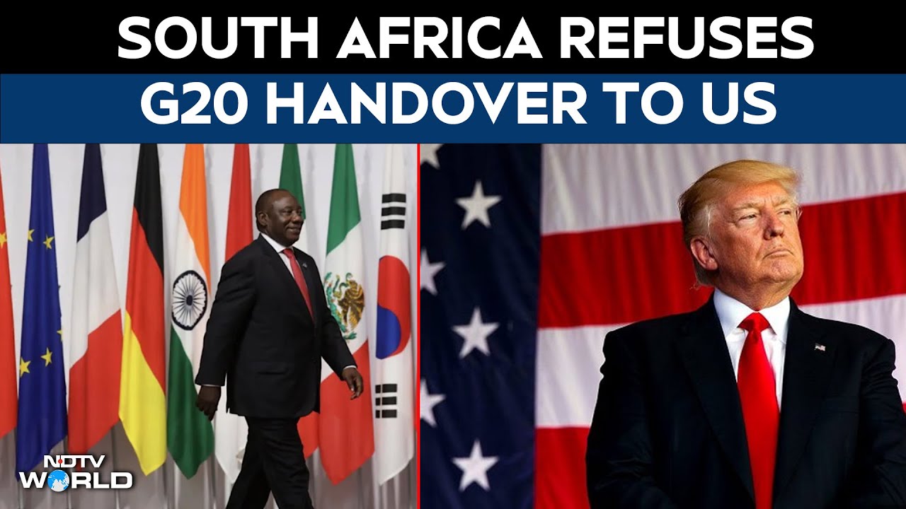 G20 Summit 2025 | South Africa Says President Will Not Hand G20 To US Embassy Official