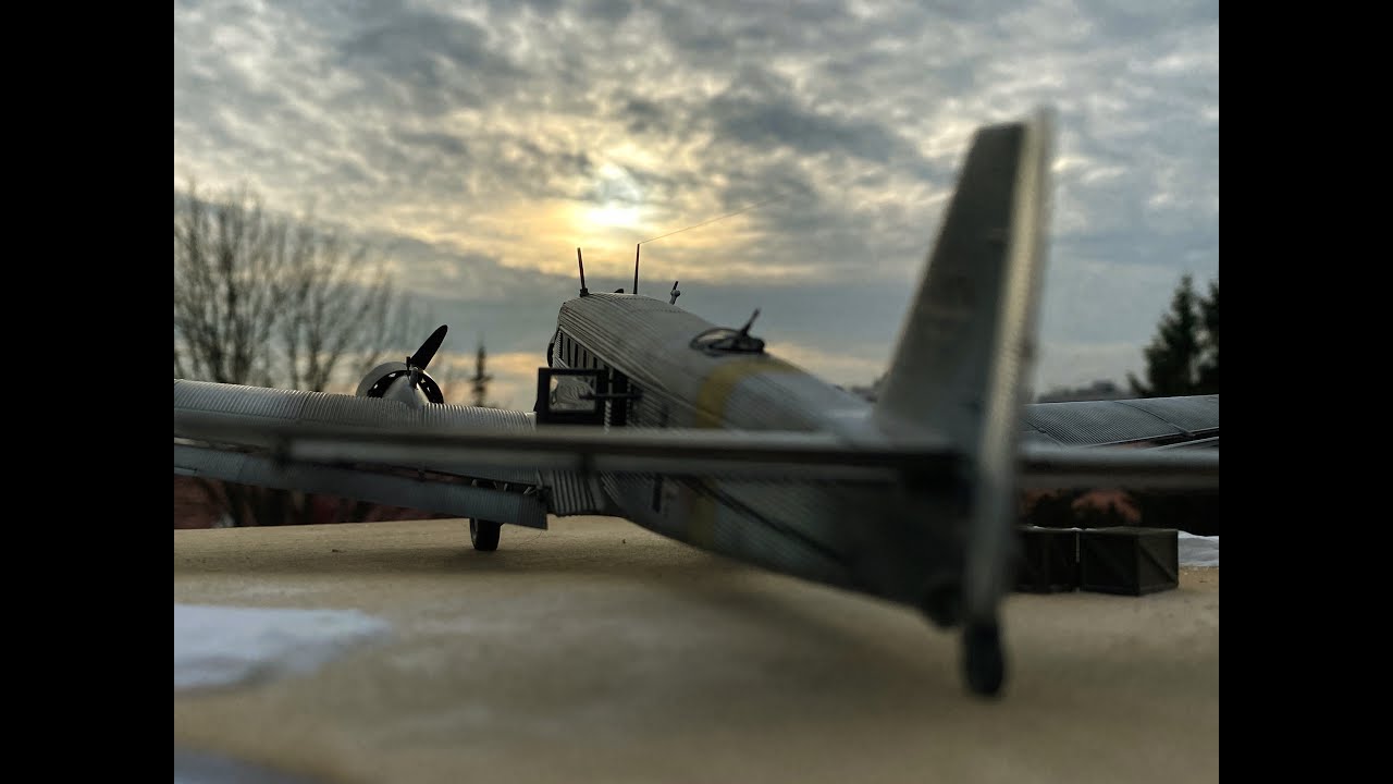 Junkers Ju-52/3m, Italeri 1/72  Stalingrad Pocket 1942.