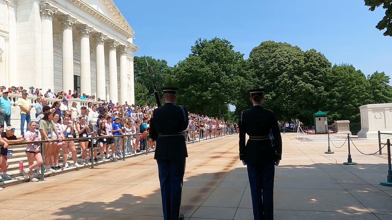NMS 2025 DC Trip - wreath laying ceremony - tomb of the unknown soldier
