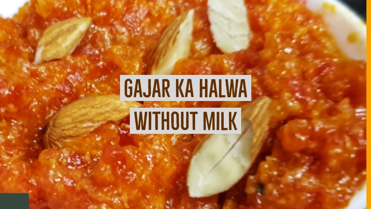 Recipe 62 | Gajar Ka Halwa Without Milk