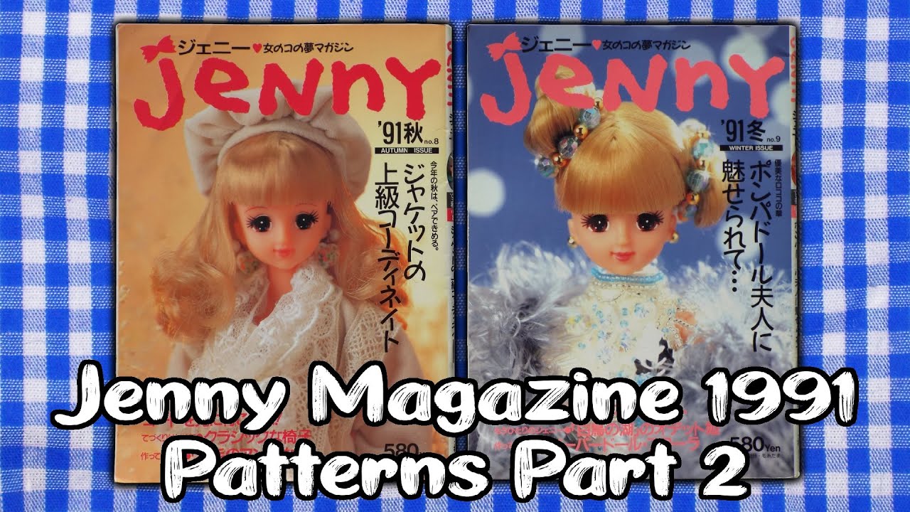 What patterns are in 1991 Jenny Magazine? Part 2 Autumn and Winter