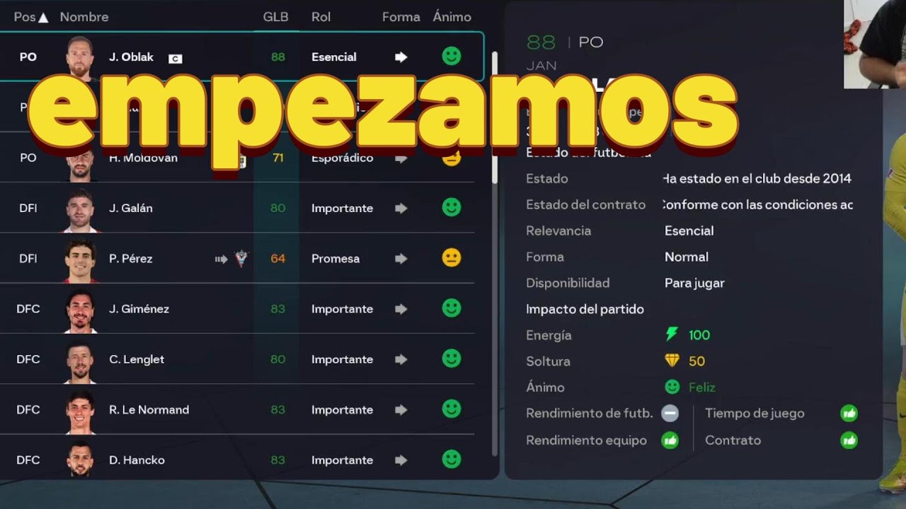 MODO CARRERA ATLETI EPISODIO 1!!!!