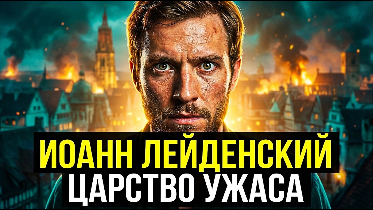 ИОАНН ЛЕЙДЕНСКИЙ: Как портной-фанатик захватил город и построил в нем кровавое Царство Судного Дня?