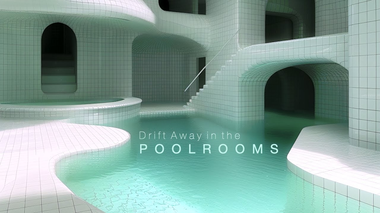 Drift Away in the POOLROOMS (Relaxing Ambient – Dreamcore Liminal Music)