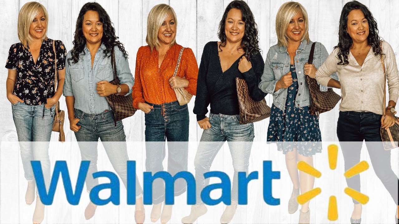 HUGE WALMART TRY ON HAUL | AFFORDABLE FALL BASICS