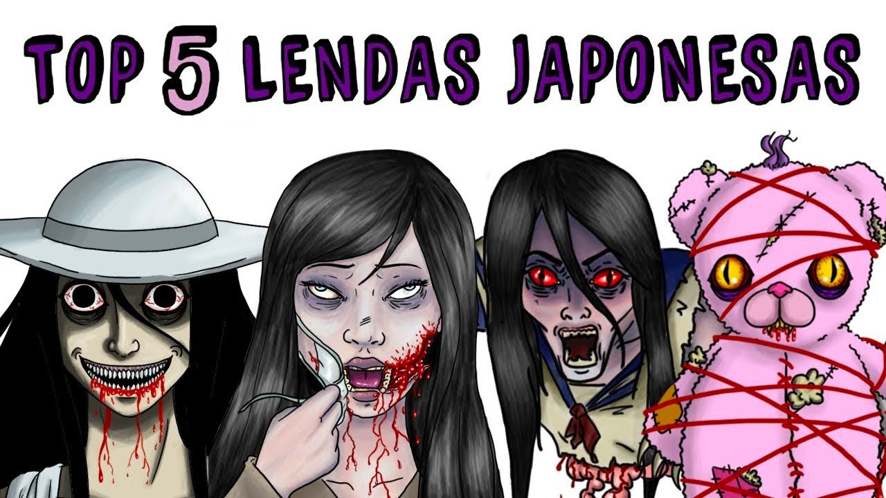 Top 5 Lendas Japonesas 👿 Hist&oacute;rias CREEPYS e ASSUSTADORAS | Draw My Life Portugu&ecirc;s