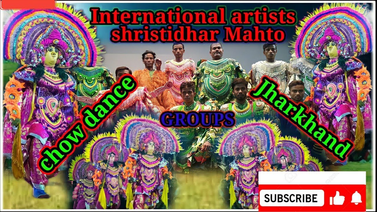 !! international artist shristidhar mahto purulia chhou dance group  !!