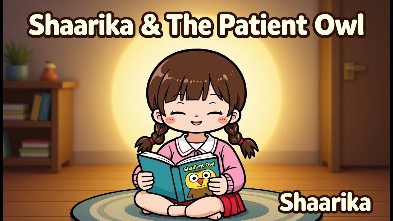 The Patient Owl! 🦉 Shaarika's Secret to Waiting Calmly! (AI Storybook)