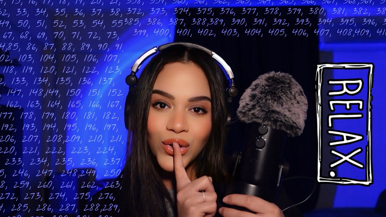 غمض عينيك و انا هعدلك من ١ ل ١٠٠ بصوت هادي عشان تنام بسرعه🛌 #asmr