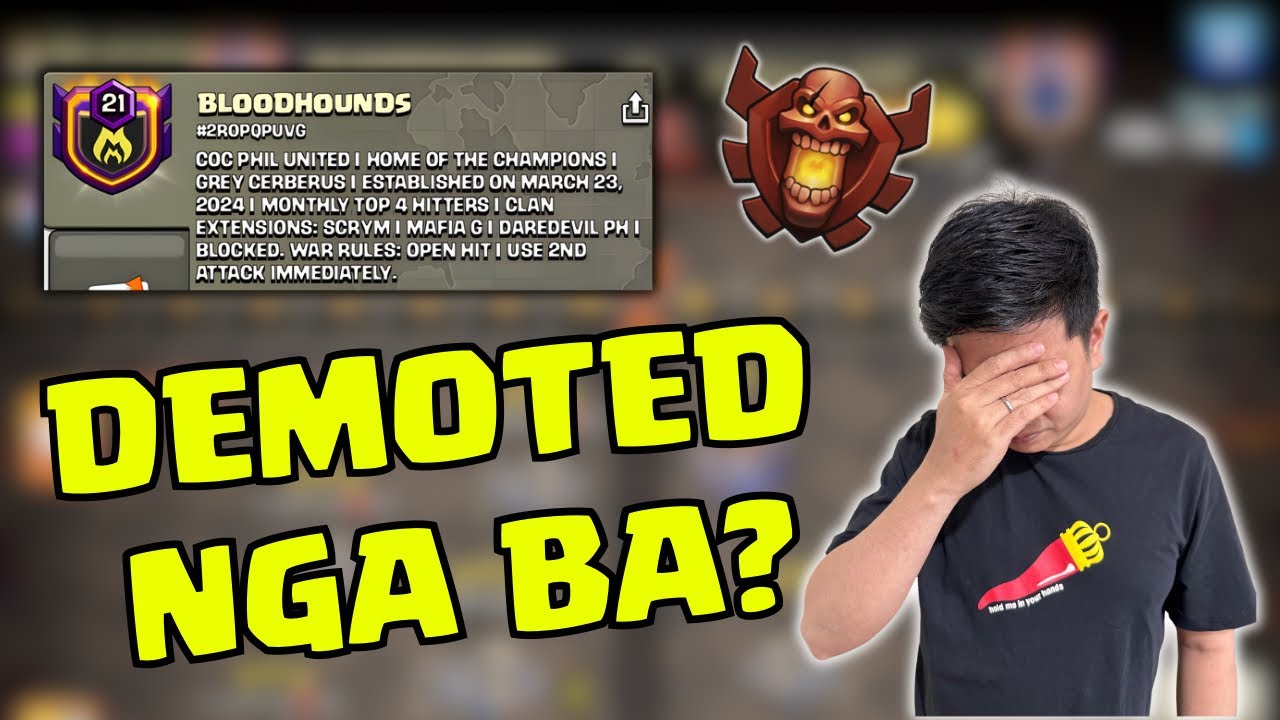 DEMOTED NGA BA SA BLOODHOUNDS CLAN?