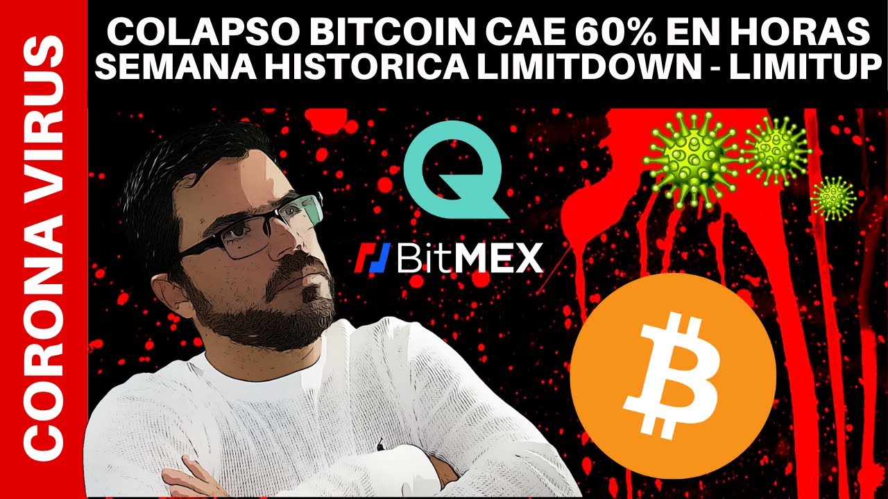 COLAPSO DE BITCOIN CAE 60% EN HORAS - SEMANA HISTORICA EN LA BOLSA  LIMITDOWN - LIMITUP DANIEL MUVDI