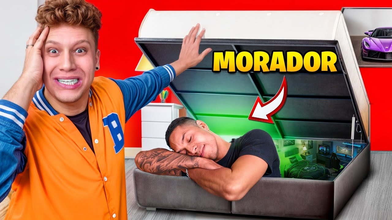 TEM ALGUÉM MORANDO EMBAIXO DA MINHA CAMA!