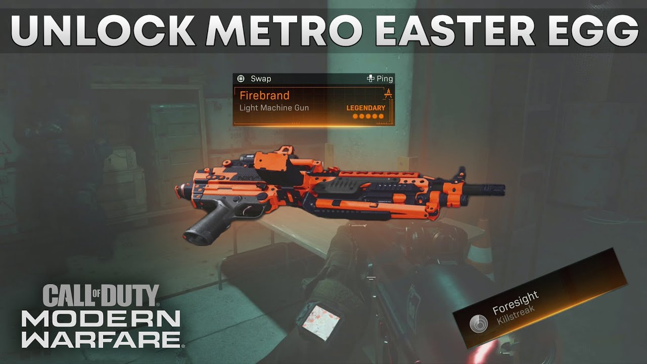 Unlocking the Secret Subway / Station EASTER EGG in Call of Duty: Warzone & Free Bruen Blueprint!