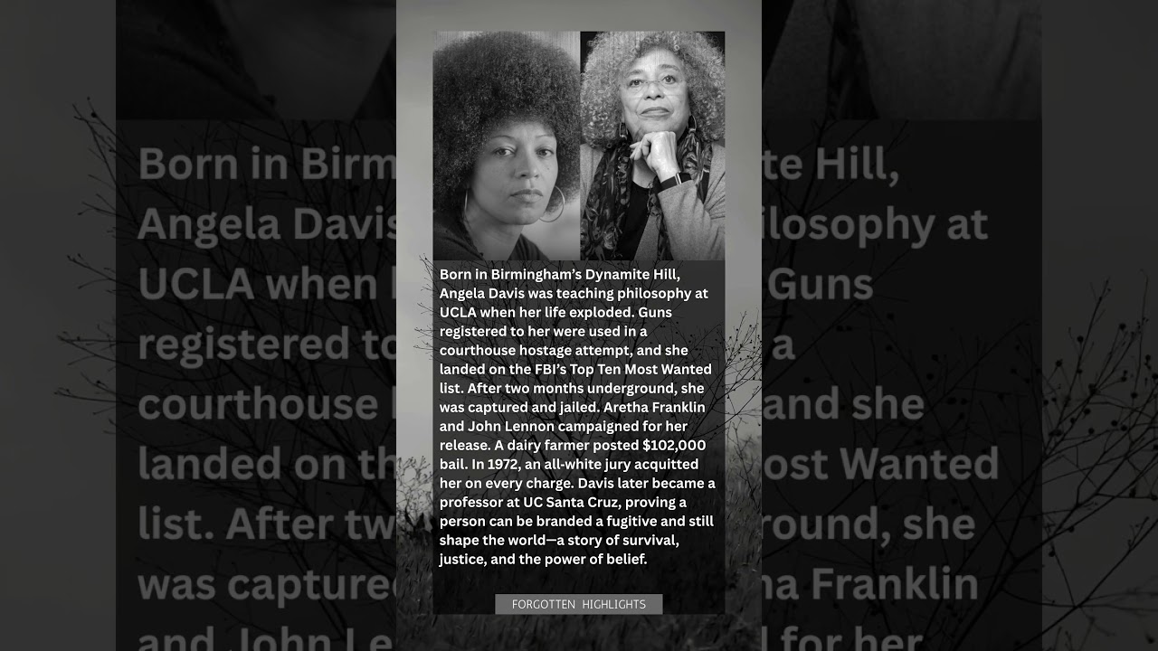 FBI Most Wanted at 26: Angela Davis&rsquo;s Journey from Hunted to Acquitted