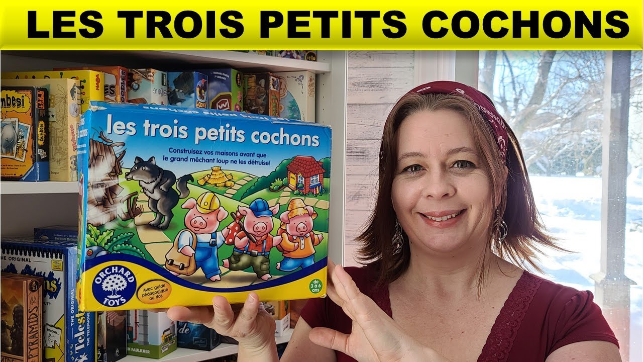 Top Jeux joue à - Les trois petits cochons (Orchard Toys)
