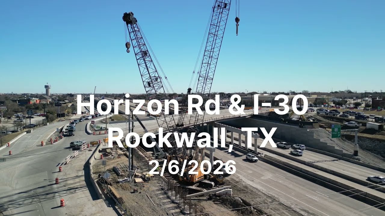 Horizon Rd Bridge Construction 2/6/2026