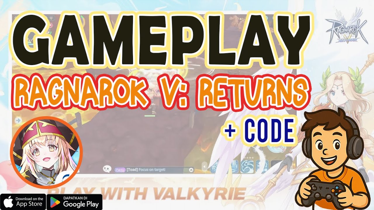 Ragnarok V: Returns Gameplay & 🎁Giftcodes - Android / IOS