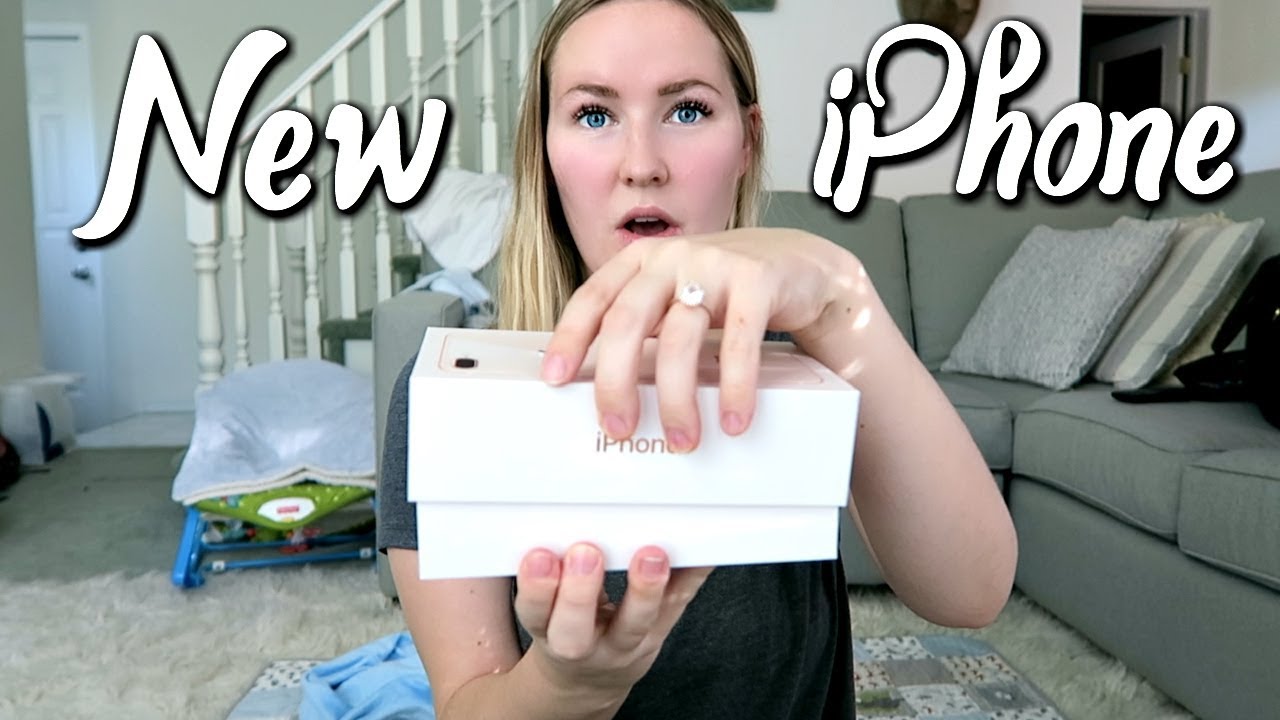 Unboxing My New iPhone 8 Plus!