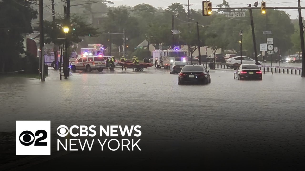 Parts of N.J. flood after being inundated with rain from strong storms