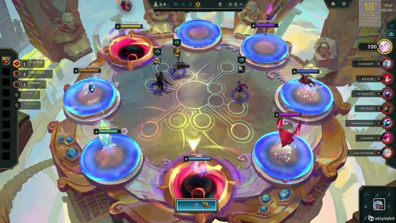 TFT | Khủng long giấy top1 bài spam thách đấu