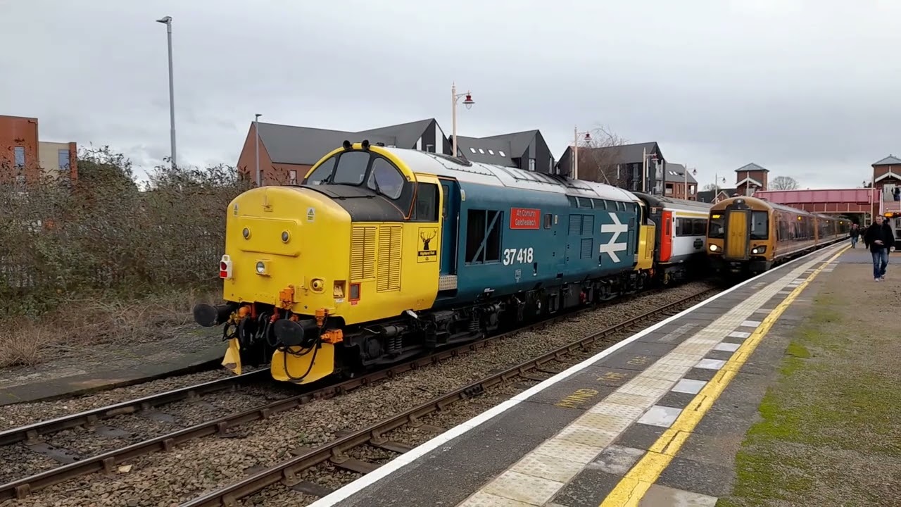 The Class 56 Farewell and 37418 & 50008 with Shooter's Swansong on Saturday 14th January 2023.