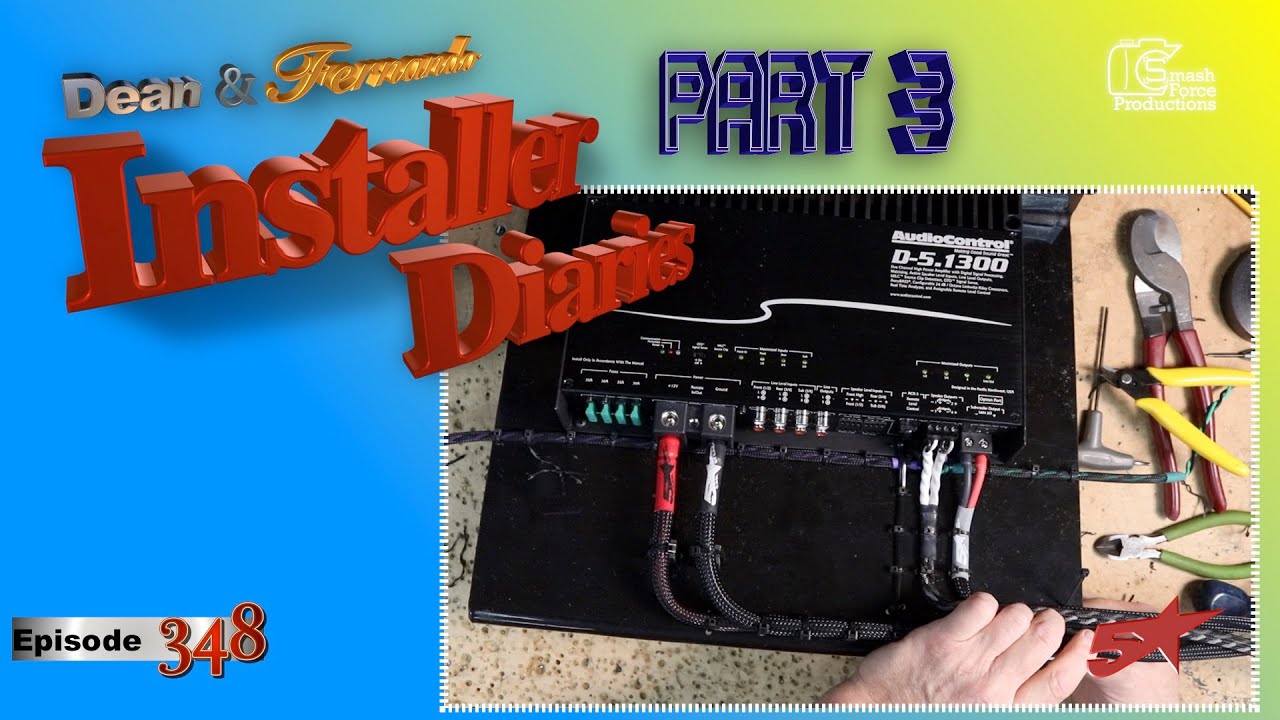 Toyota Avalon clean wire amp board starts Installer Diaries 348 part3