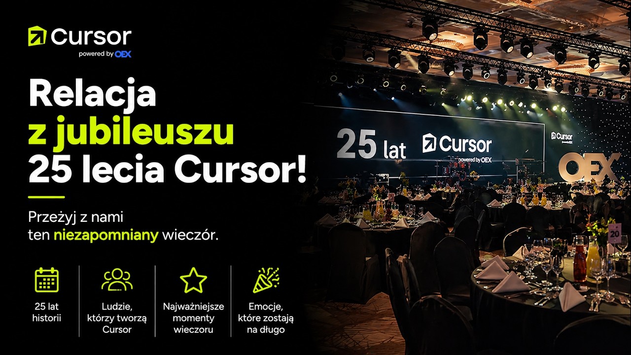 25 lat Cursor | Jubileusz, który zapamiętamy na długo.