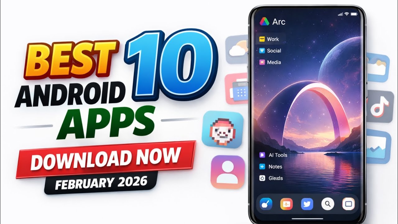 10 Powerful & Super Useful Android Apps for February 2026! 🚀