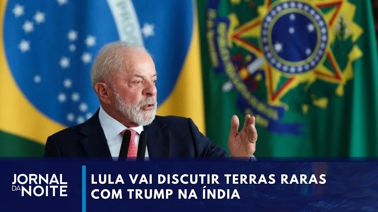 Lula vai discutir terras raras com Trump