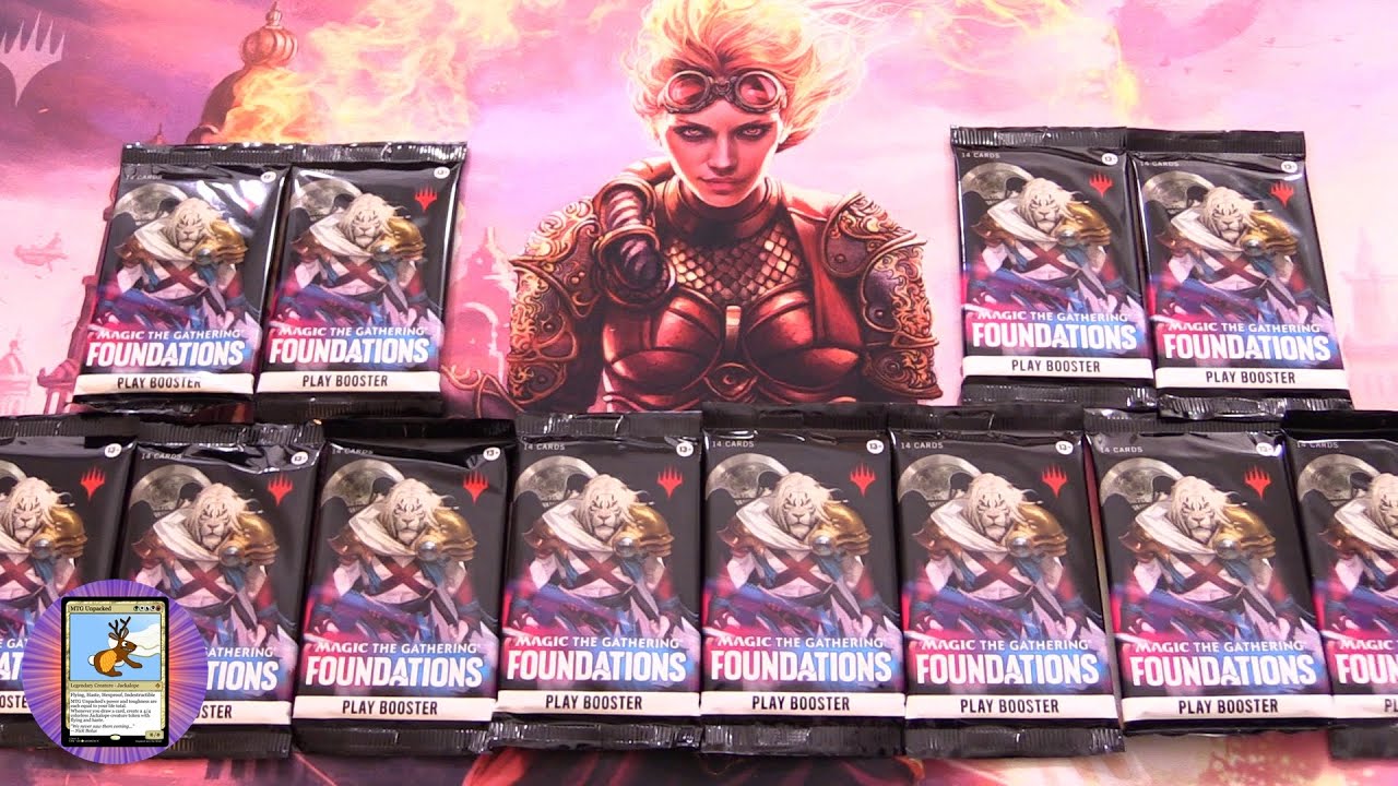MTG Foundations Play Boosters - SPICY PULLS!