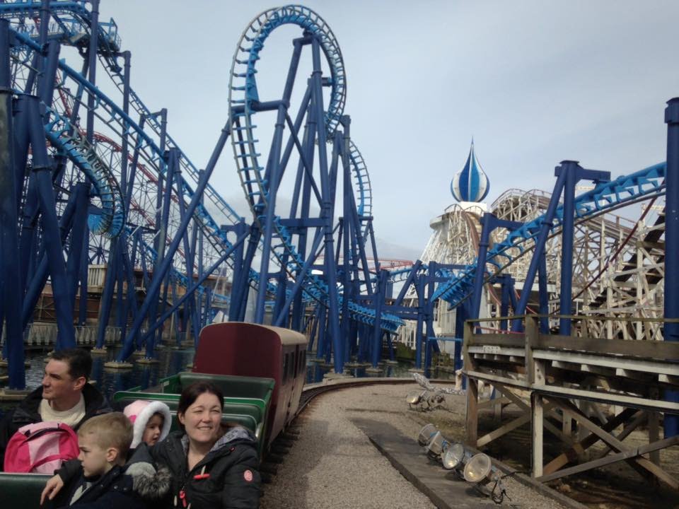 Видеоблог Blackpool Pleasure Beach, апрель 2016 г.