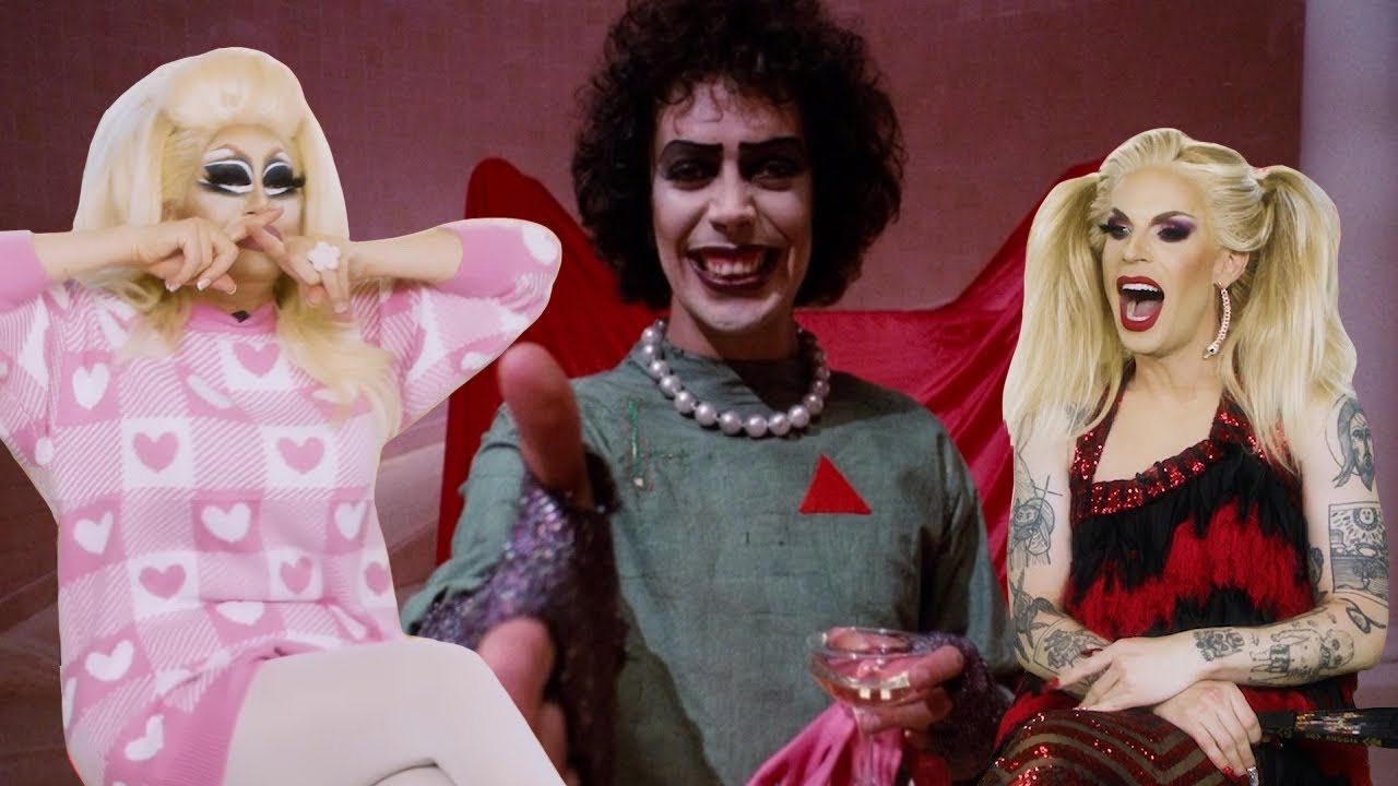 The Rocky Horror Picture Show but everything is explained by Trixie and Katya