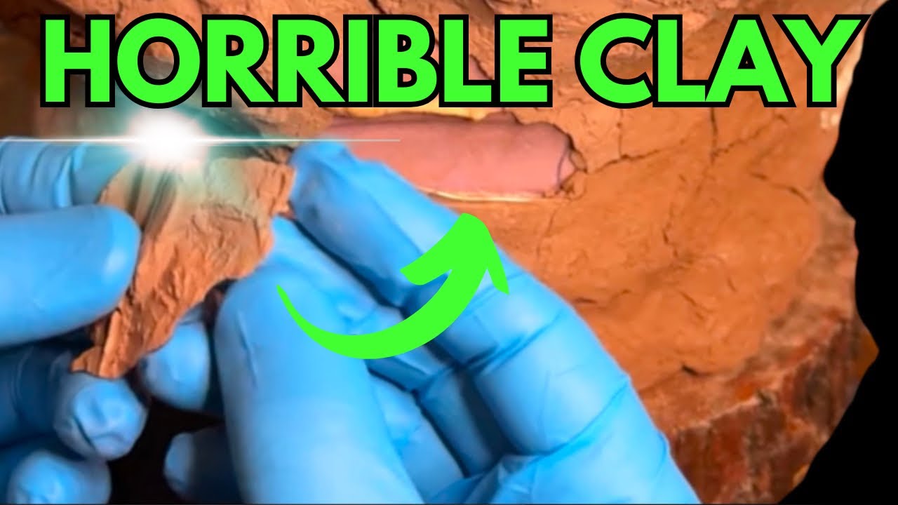WORST Clay Ever!? Building Diorama Rock Formation | Parged Das over Cracked Amaco Clay Repair