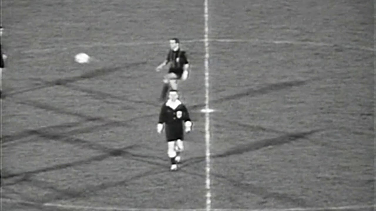 Luis Suárez vs Borussia Dortmund. 1964 European Cup SF. All touches & actions
