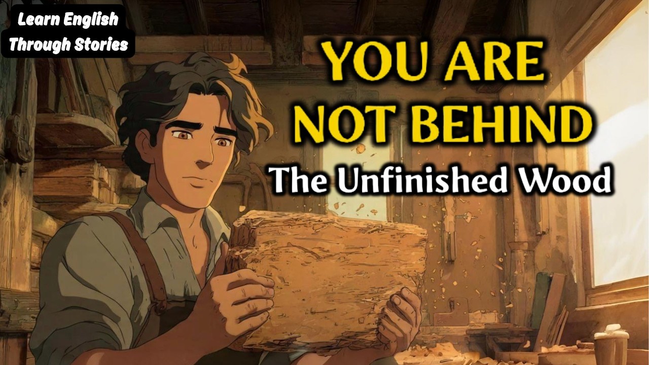 You Are Not Behind | A Short Story About a Young Man and a Carpenter's Lesson
